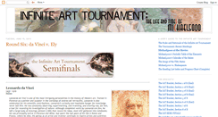 Desktop Screenshot of infinitearttournament.com